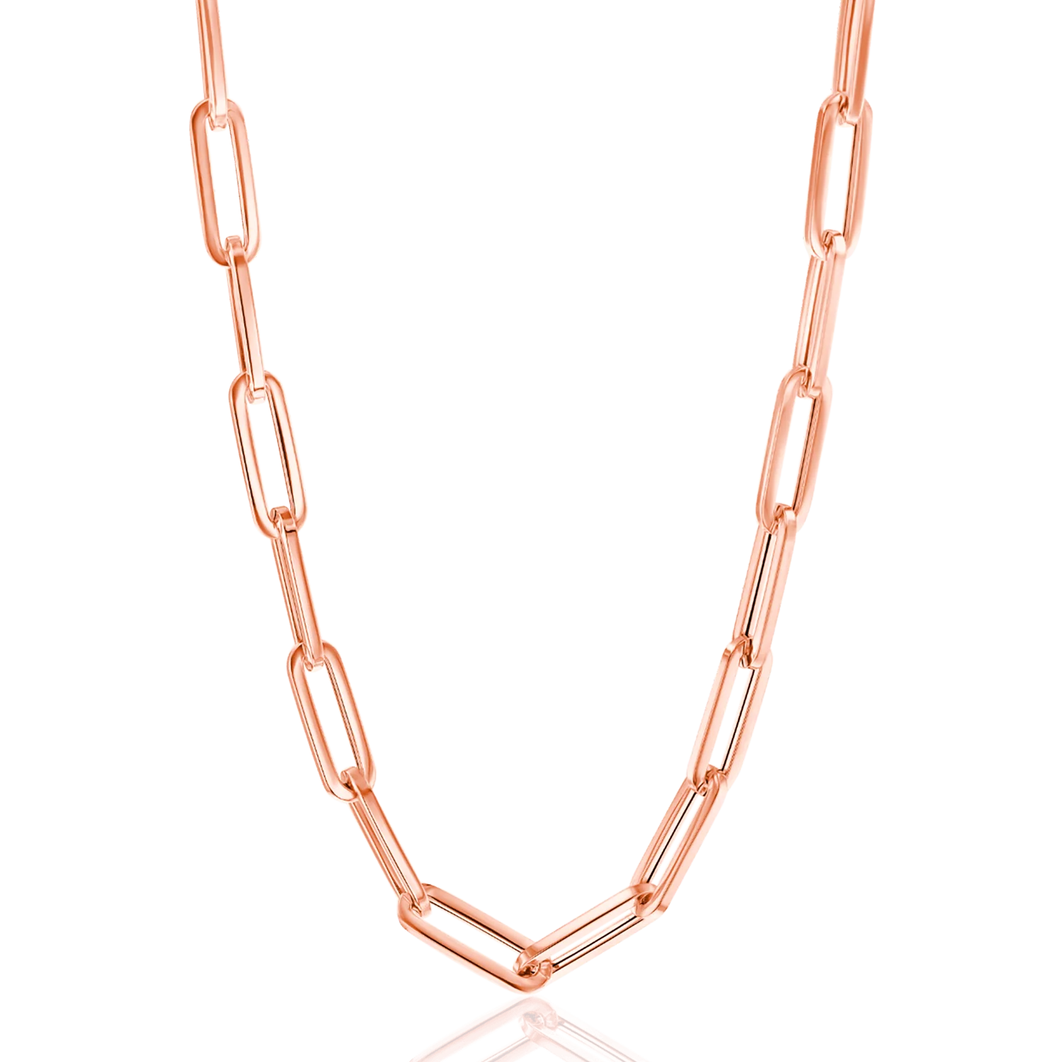 14K Grand Paperclip Chain - Image 3