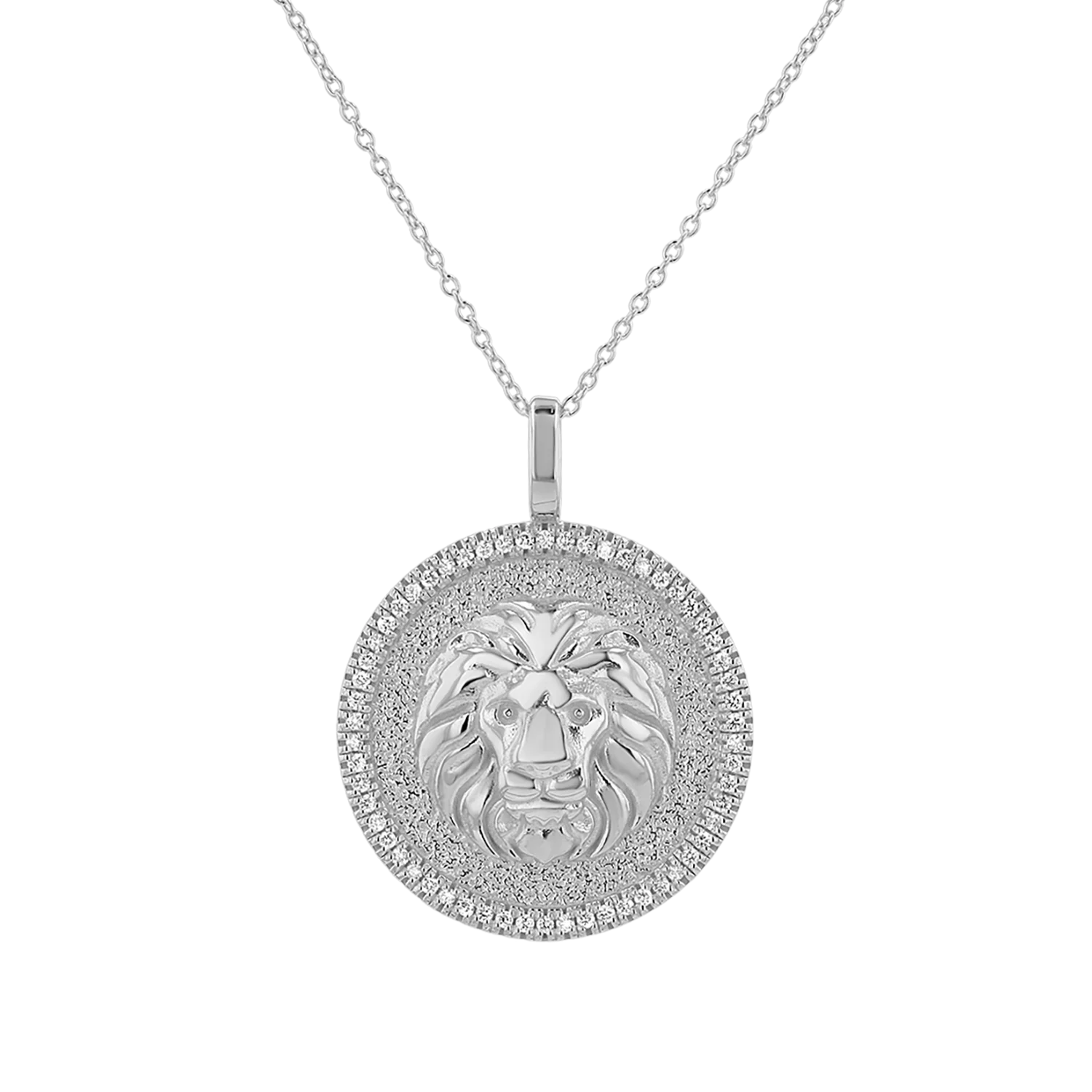 Diamond Zodiac Coin Medallion Necklace - Image 17