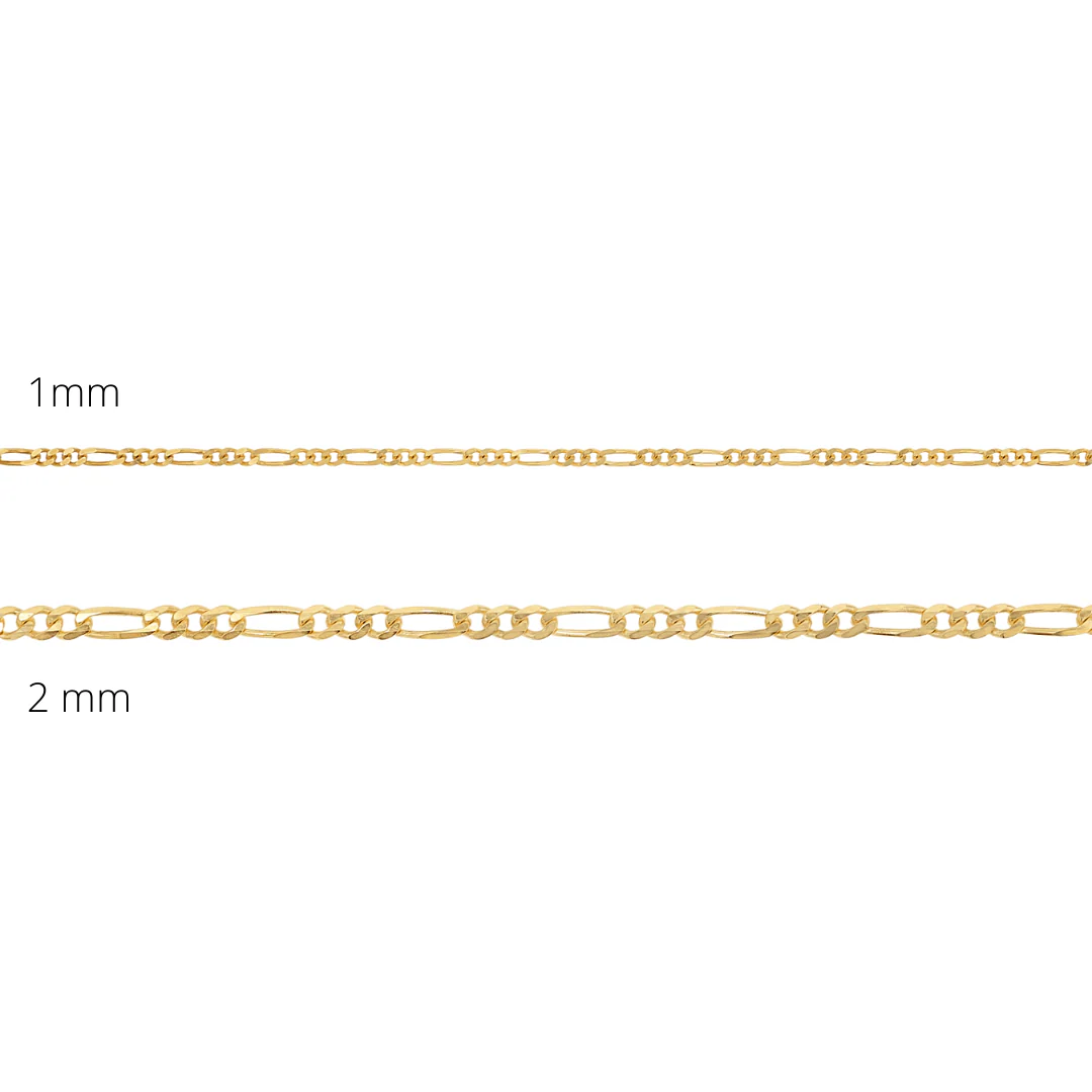 Figaro Chain Bracelet - Image 2