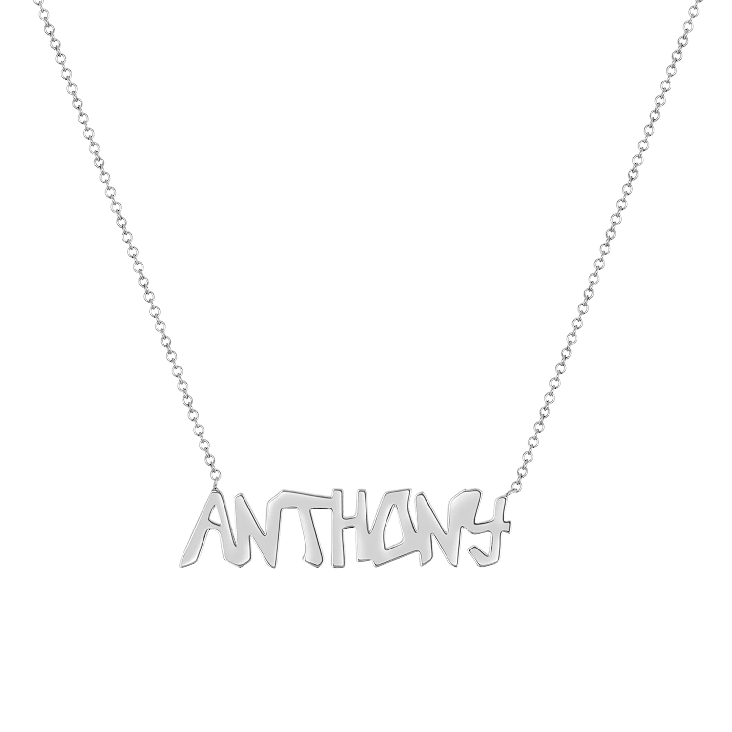 Graffiti Name Necklace - Image 2
