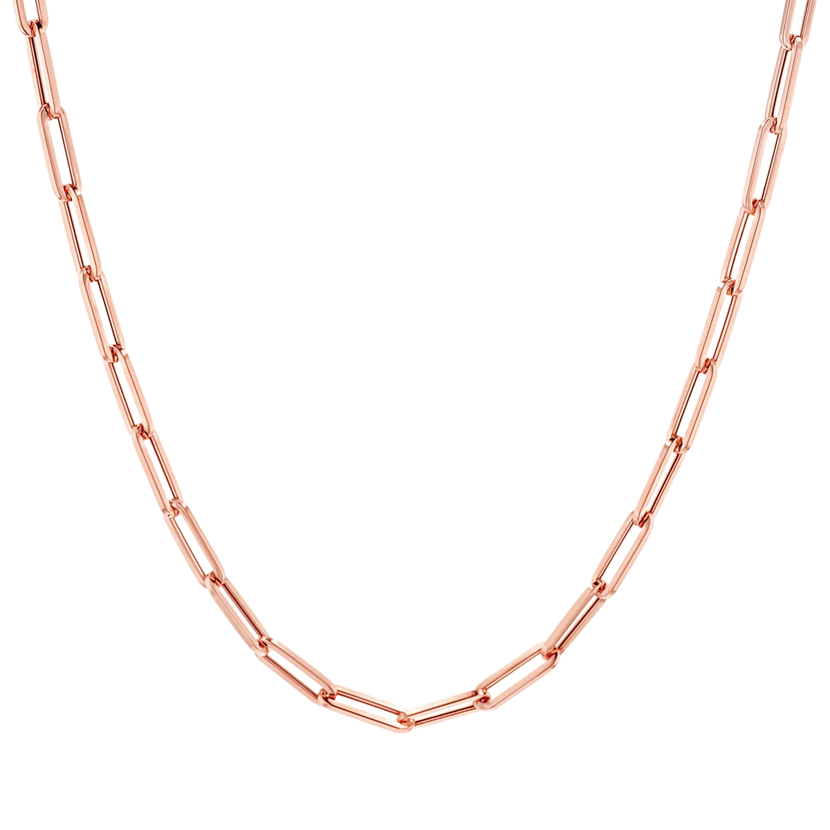 Kids Paperclip Chain Necklace - Image 3