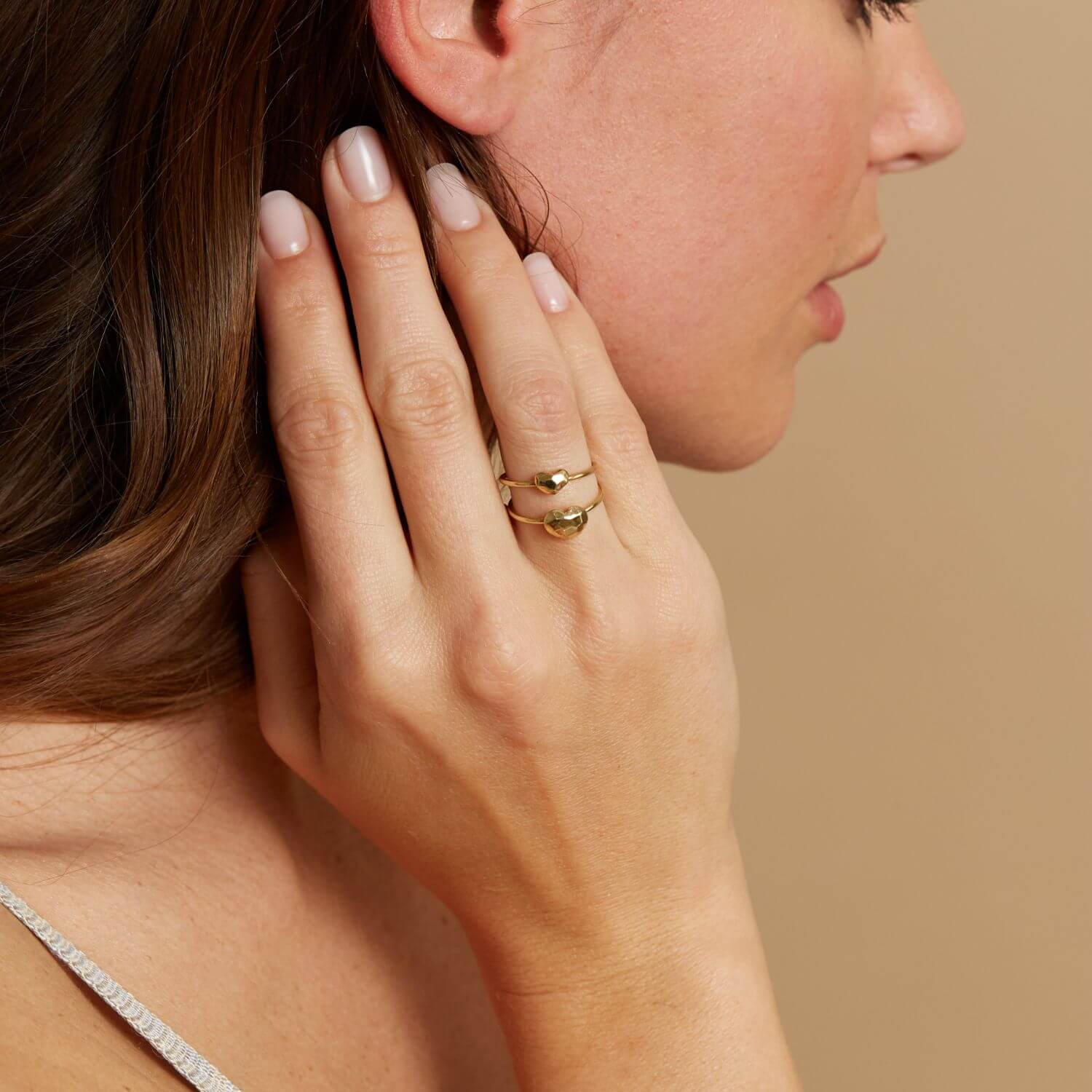 Faceted Heart Ring - Image 4
