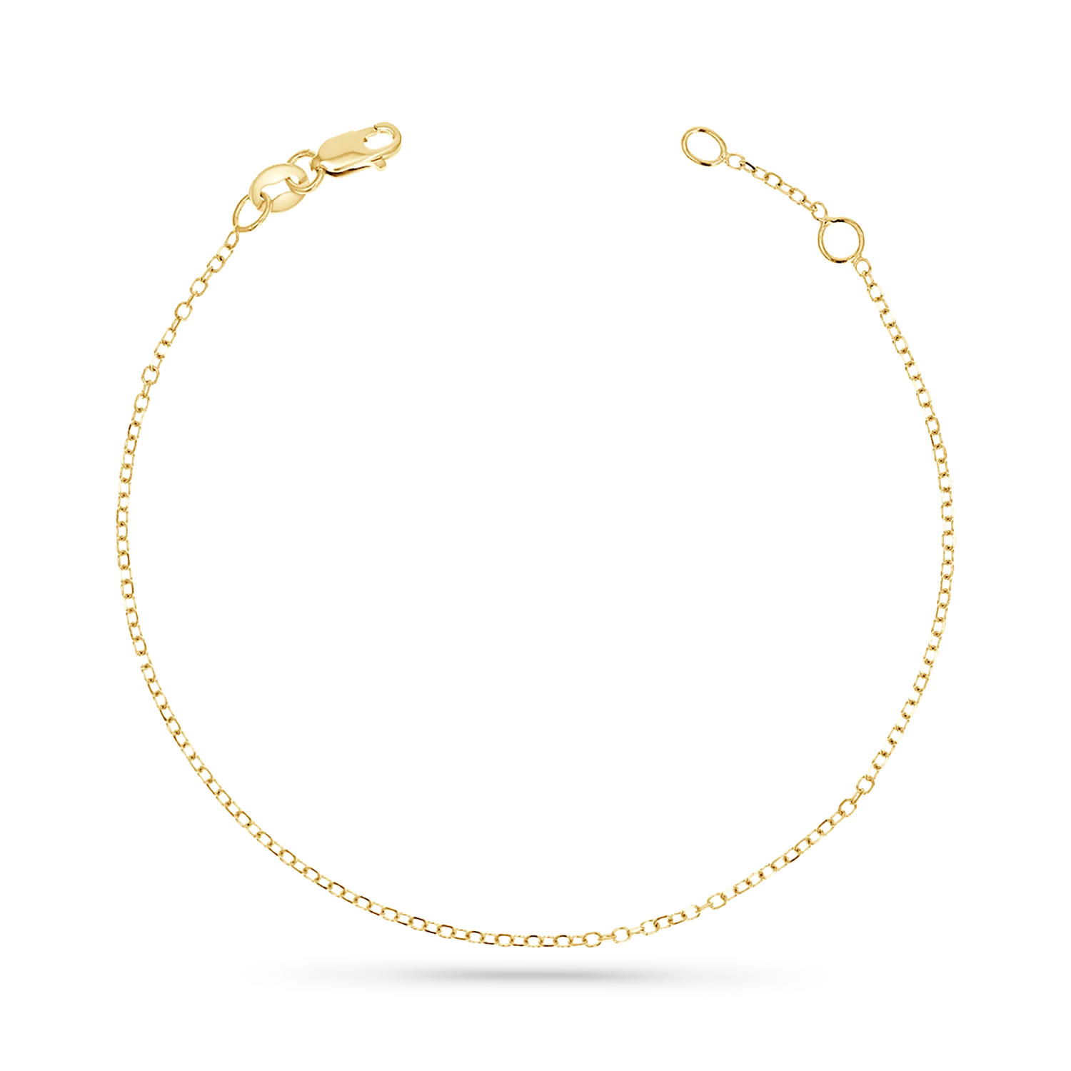 Kids Gold Cable Chain Bracelet
